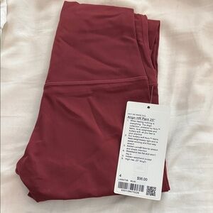 lululemon athletica High-Rise Align HR Pant 25" - Deep Wine